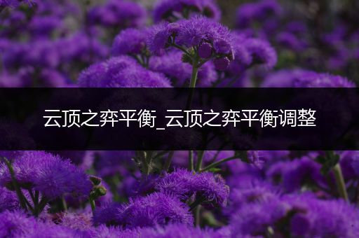 云顶之弈平衡_云顶之弈平衡调整