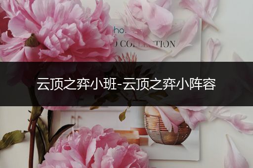 云顶之弈小班-云顶之弈小阵容