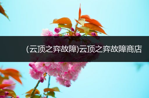 （云顶之弈故障)云顶之弈故障商店