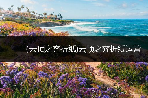 （云顶之弈折纸)云顶之弈折纸运营