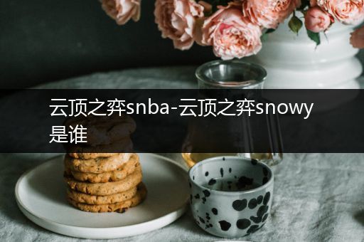 云顶之弈snba-云顶之弈snowy是谁